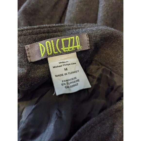 Dolcezza Midi Skirt Womens Medium Boho Art To Wear Artsy Gray Lagenlook Lined - Picture 5 of 6
